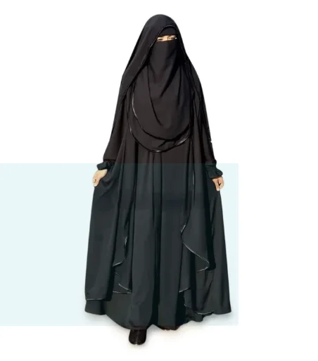 Abaya Borka Mohua Gown with Hoodie Niqab Hijab Dubai Cherry Stylish Party Borka Hijab Fashion Collection Fashionable Khimar Lycra Borkha for Women