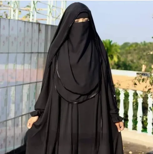 Abaya Borka Mohua Gown with Hoodie Niqab Hijab Dubai Cherry Stylish Party Borka Hijab Fashion Collection Fashionable Khimar Lycra Borkha for Women